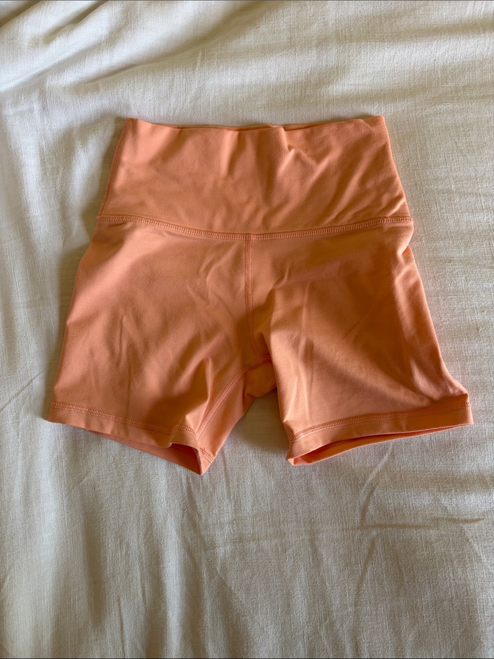 High-Waist Women's Peach aerie Active Shorts